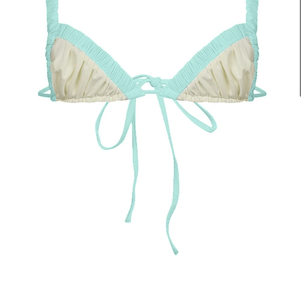 Divino Seas mint and white bikini size small
